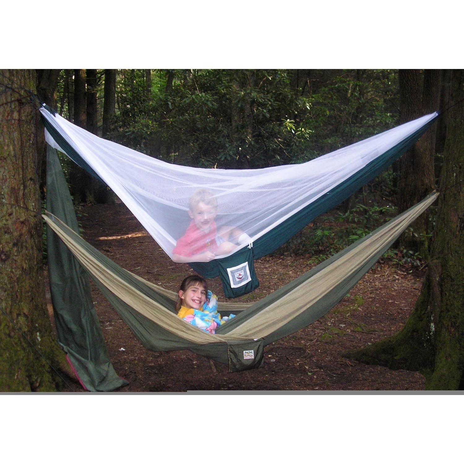 Hamaca Sin Mosquitos Hammock Bliss 300x150 cm Verde con Red