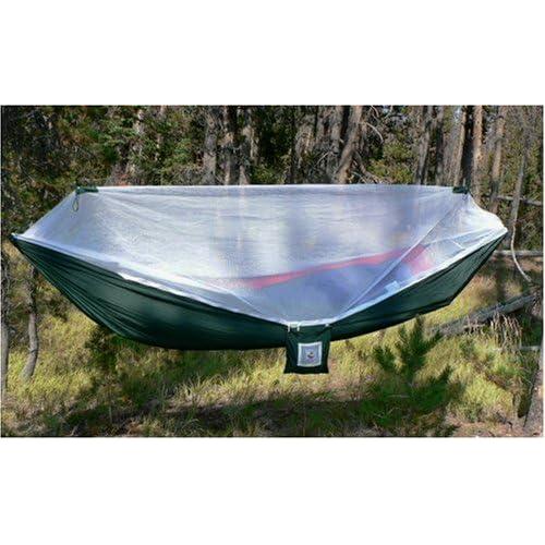 Hamaca Sin Mosquitos Hammock Bliss 300x150 cm Verde con Red