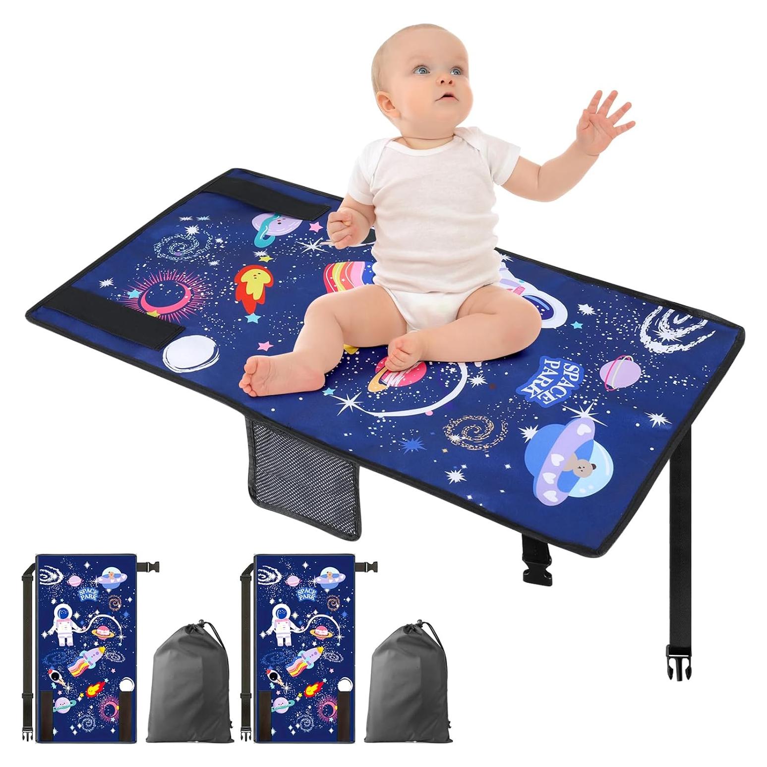 Extensor de Asiento de Avión Azul para Niños - 2 Paquete