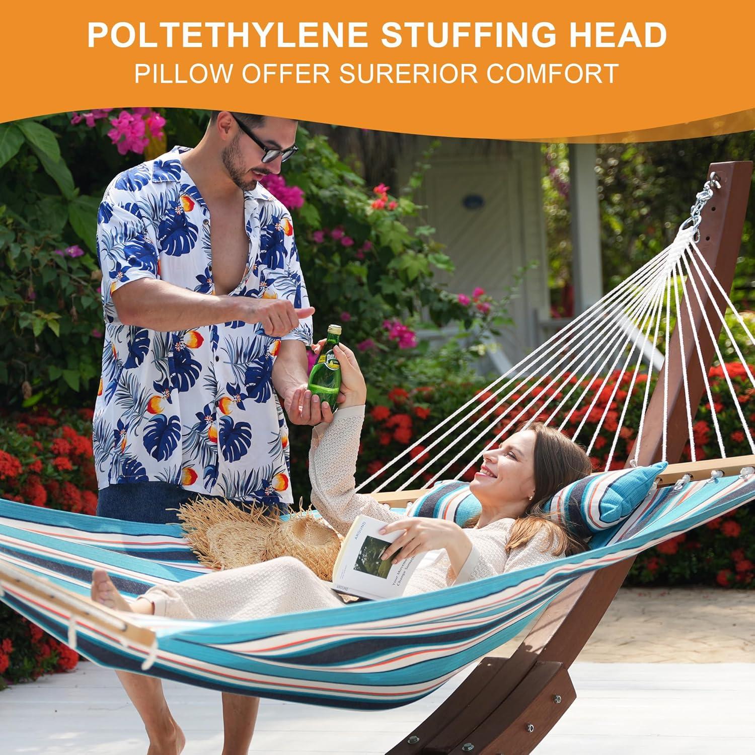 Hamaca Lazy Daze 3.96m Sunbrella Doble Resistente al Clima