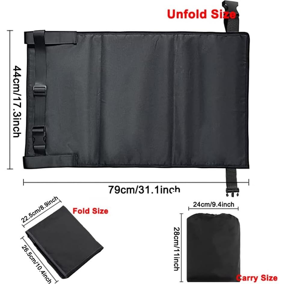 Reposapiés para Niños GEMGO - Cama de Viaje en Avión 79x44cm