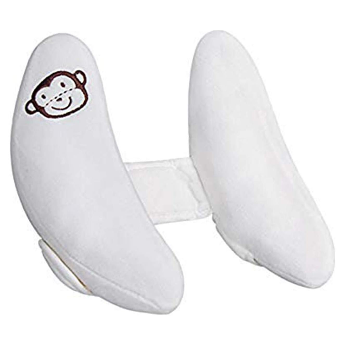 Almohada de Cabeza y Cuello Ajustable Inchant para Bebés - Blanca