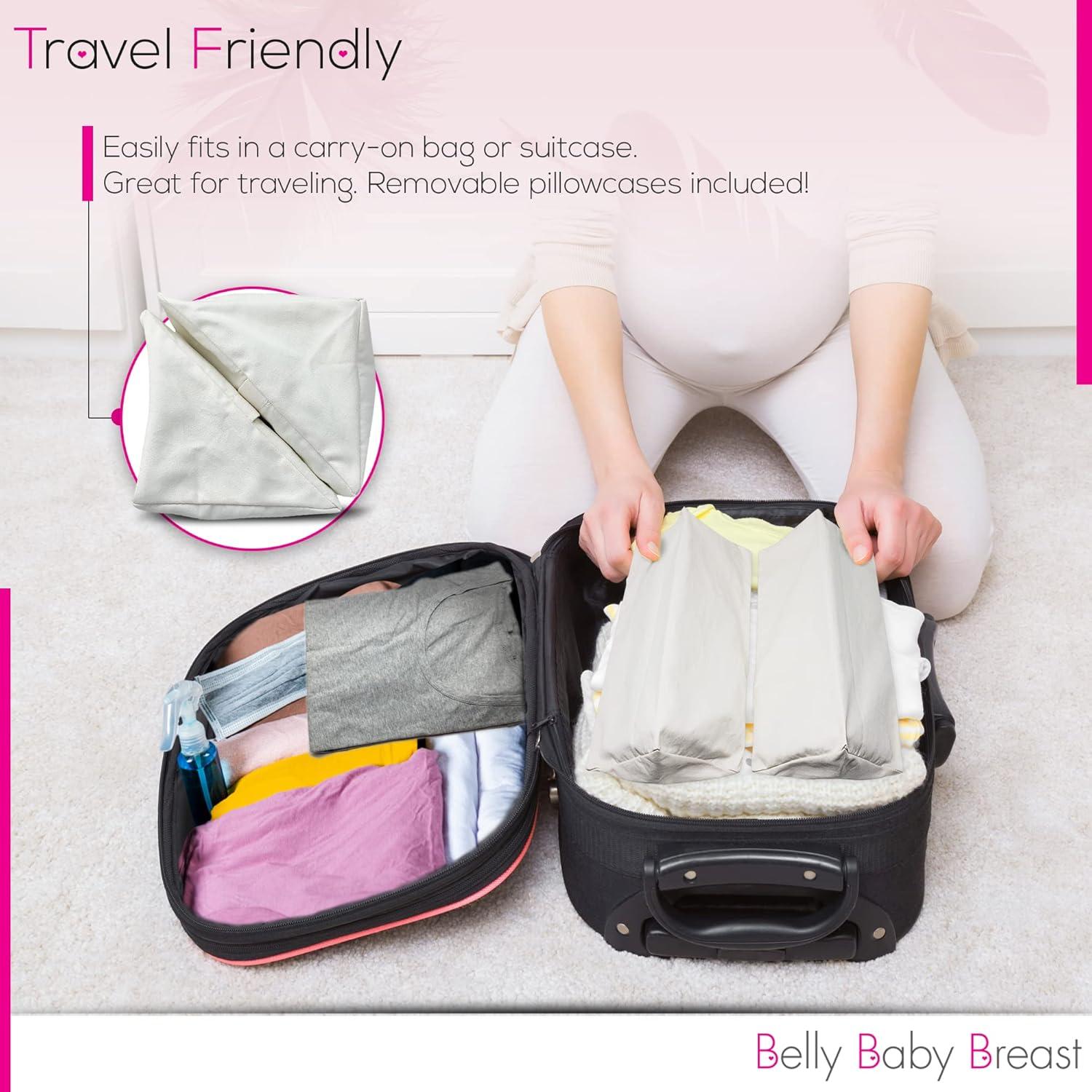 Cojines en forma de cuña para embarazo - Cojín para dormir de lado