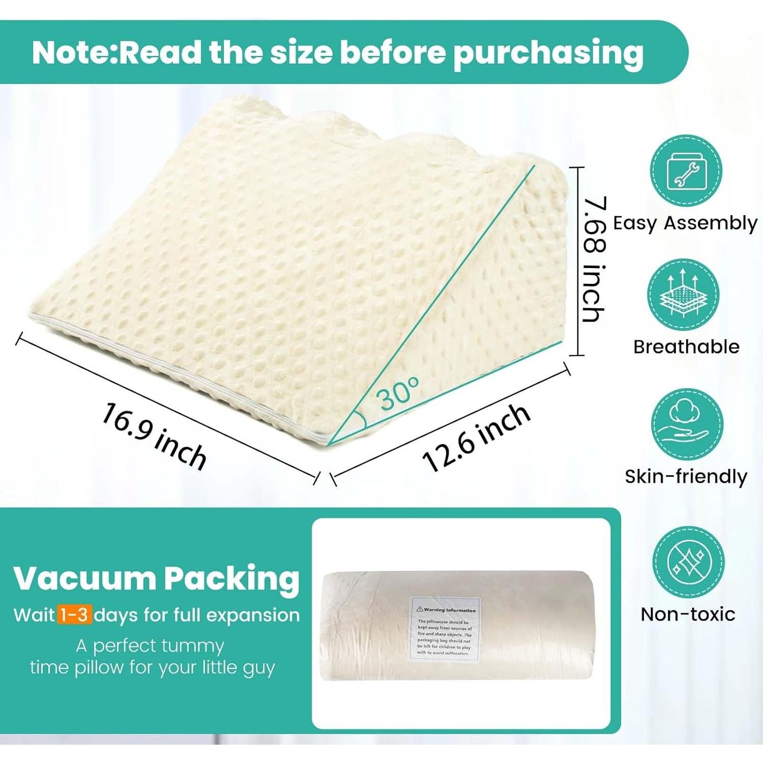 Almohada para Bebé TTM-2506 con Soporte Espuma Viscoelástica