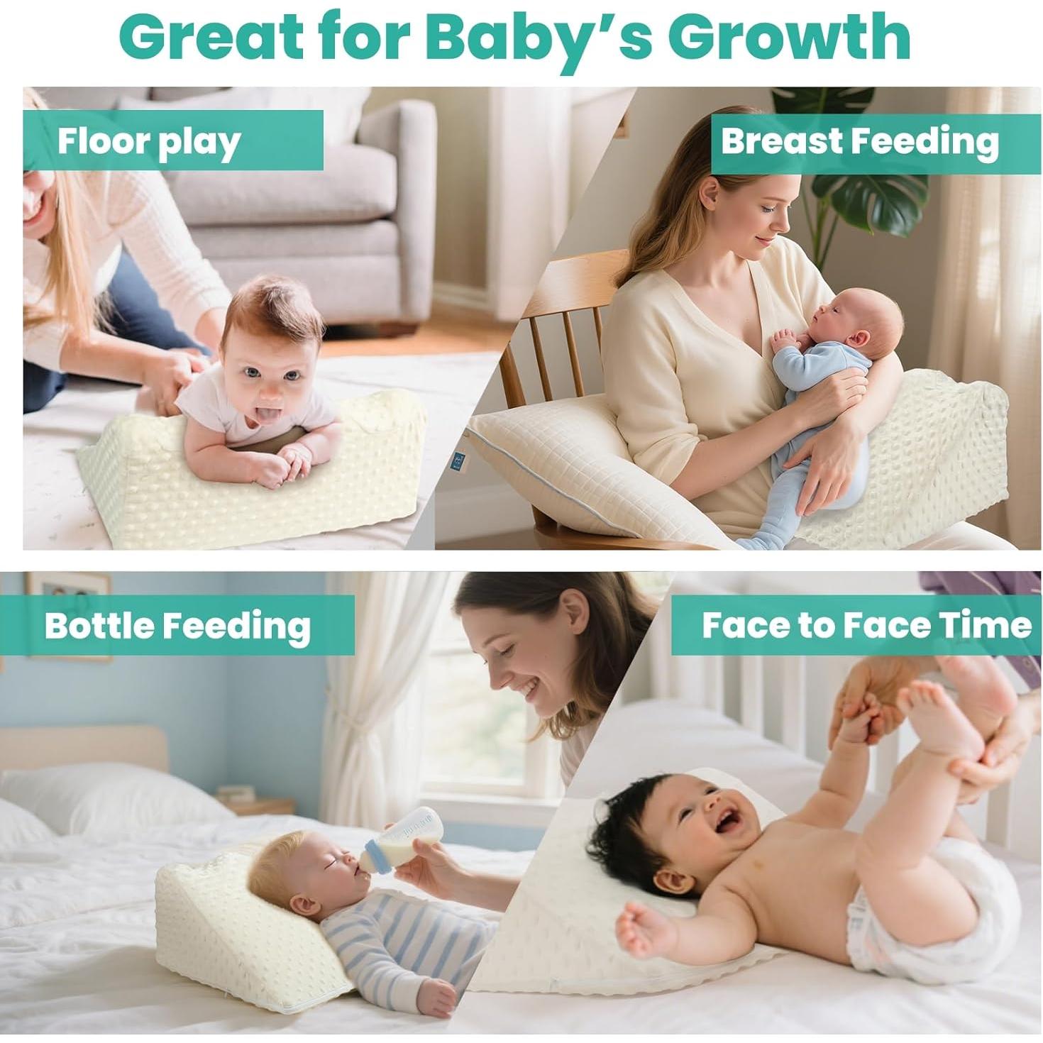 Almohada para Bebé TTM-2506 con Soporte Espuma Viscoelástica