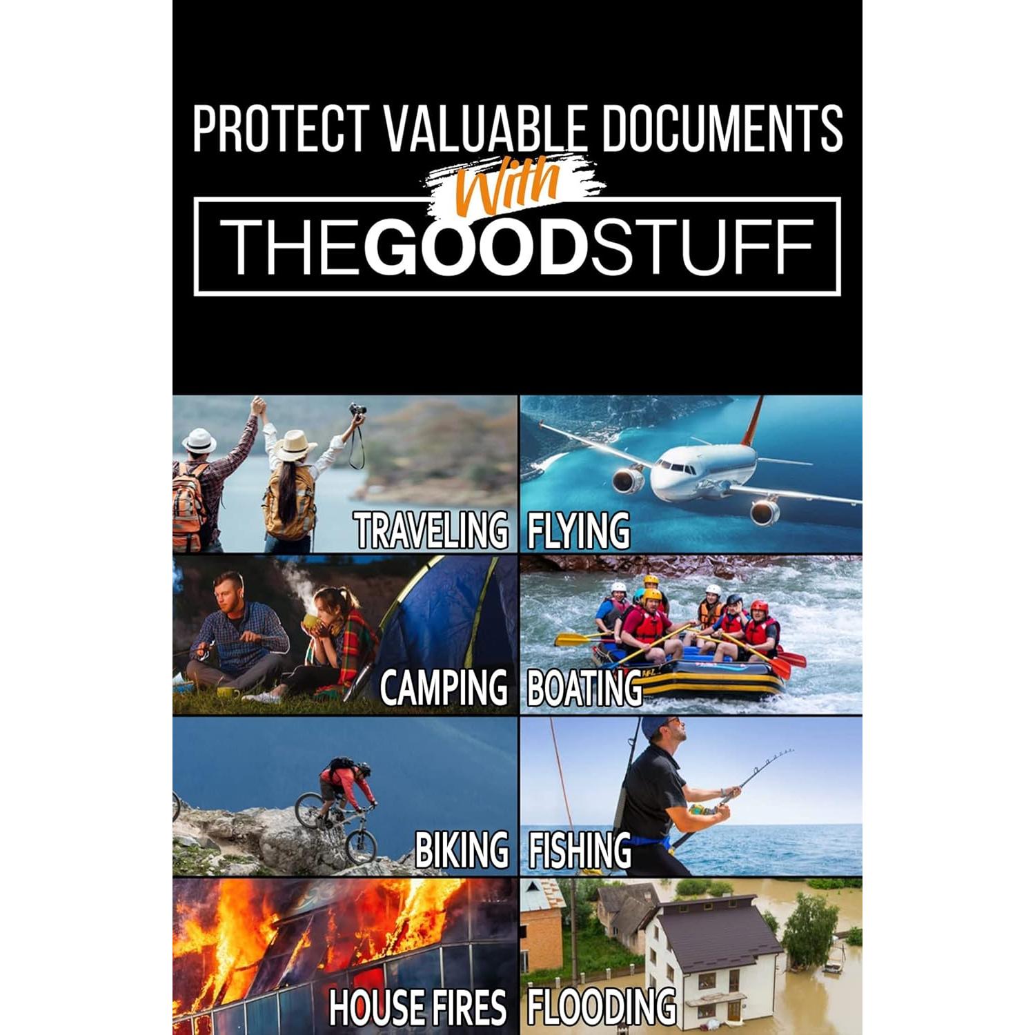 Bolsa de Documentos a Prueba de Fuego The Good Stuff 38x28cm