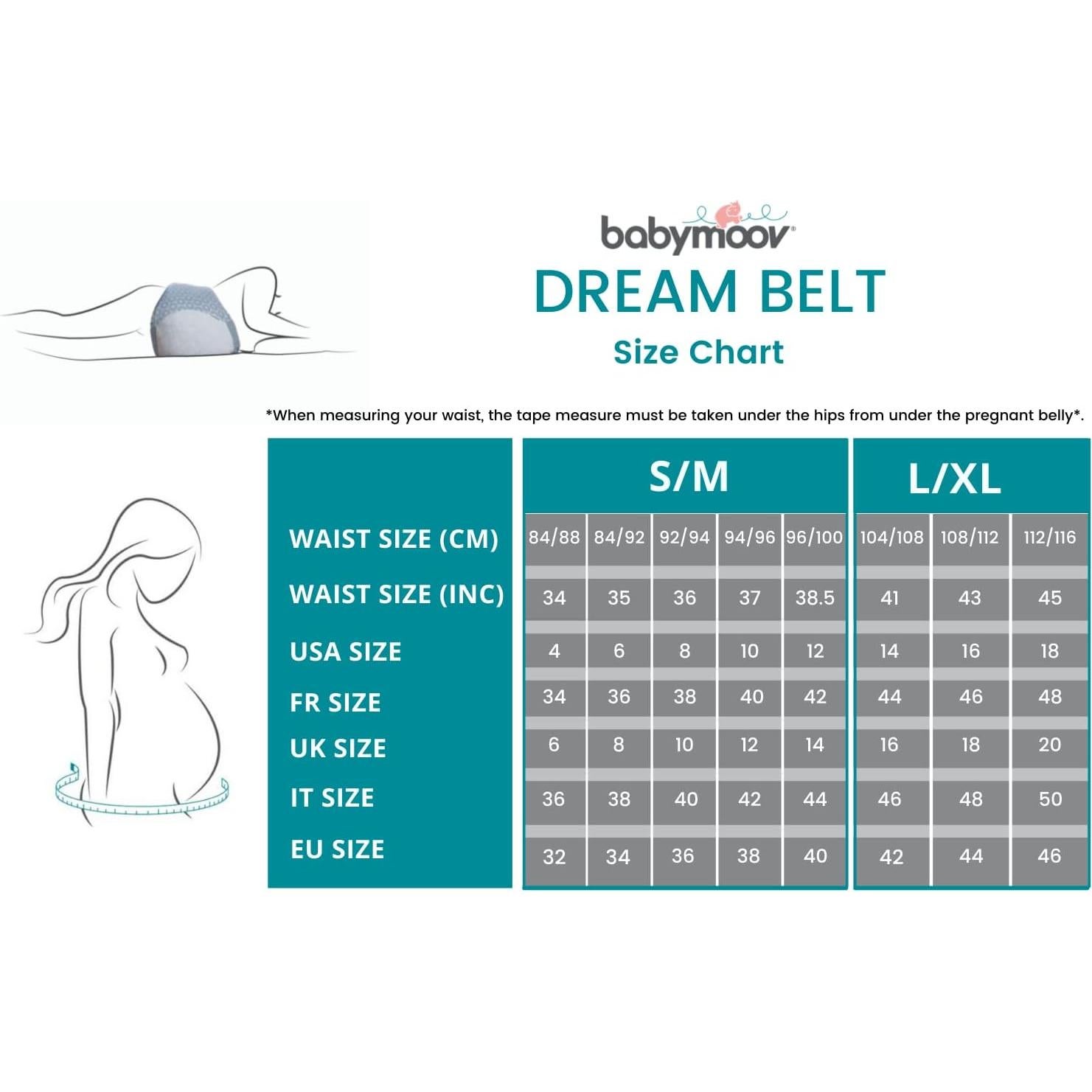 Cinturón de Sueño Babymoov Grande para Embarazo - Confort Óptimo