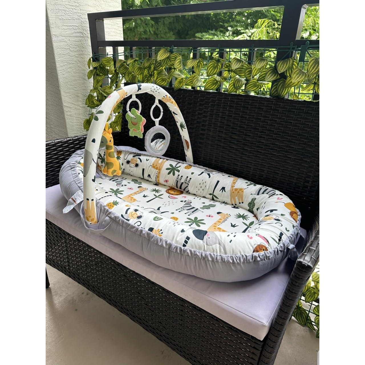 Cuna para Bebés Nido Algodón 100% Suave 0-12 Meses