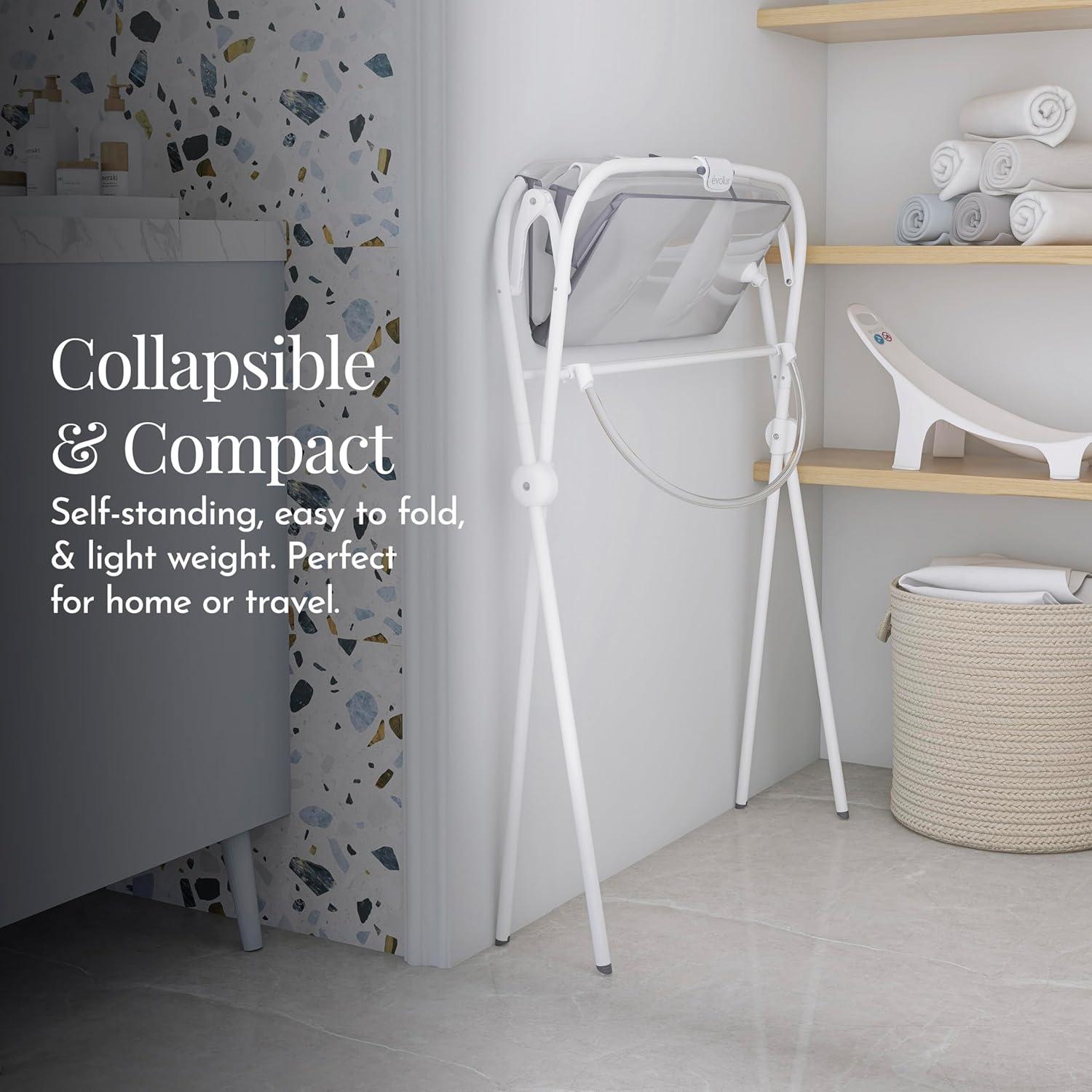 Evolur Supple Baby Spa Set - Kit de Baño para Bebés Plegable