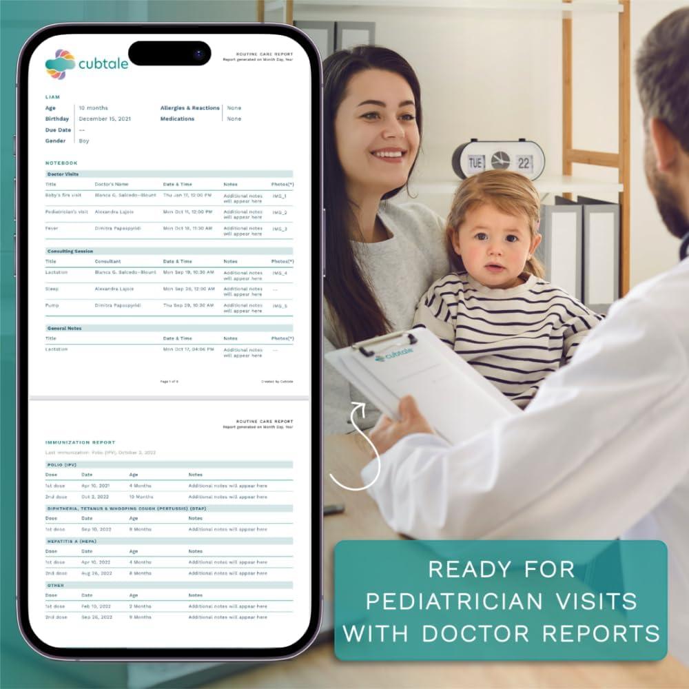 Rastreador Inteligente Cubtale para Cuidado Infantil - Cubo de Pañales