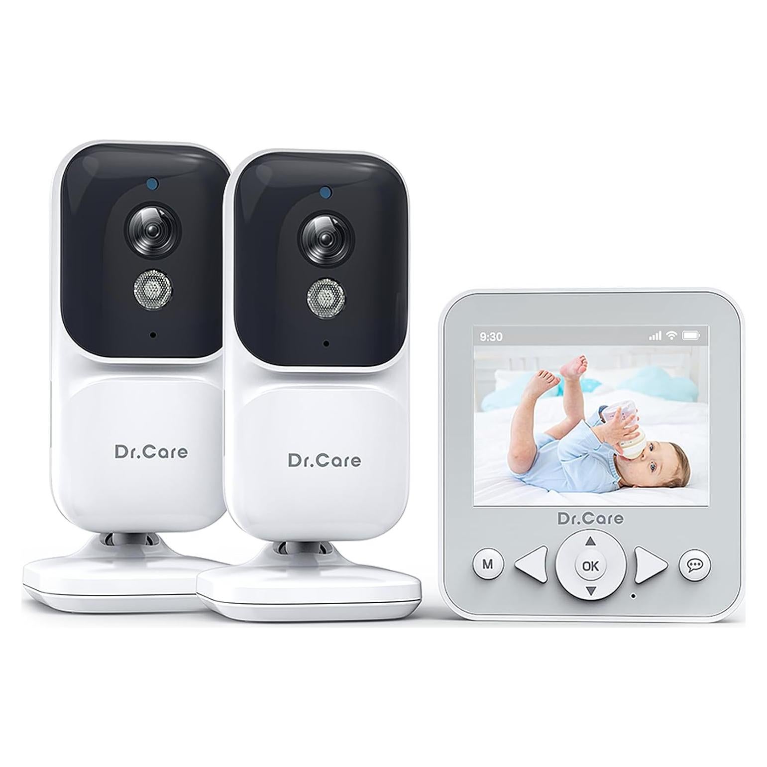 Monitor de Bebé Dr.Care NeoView 2 Cámaras 2.8" HD