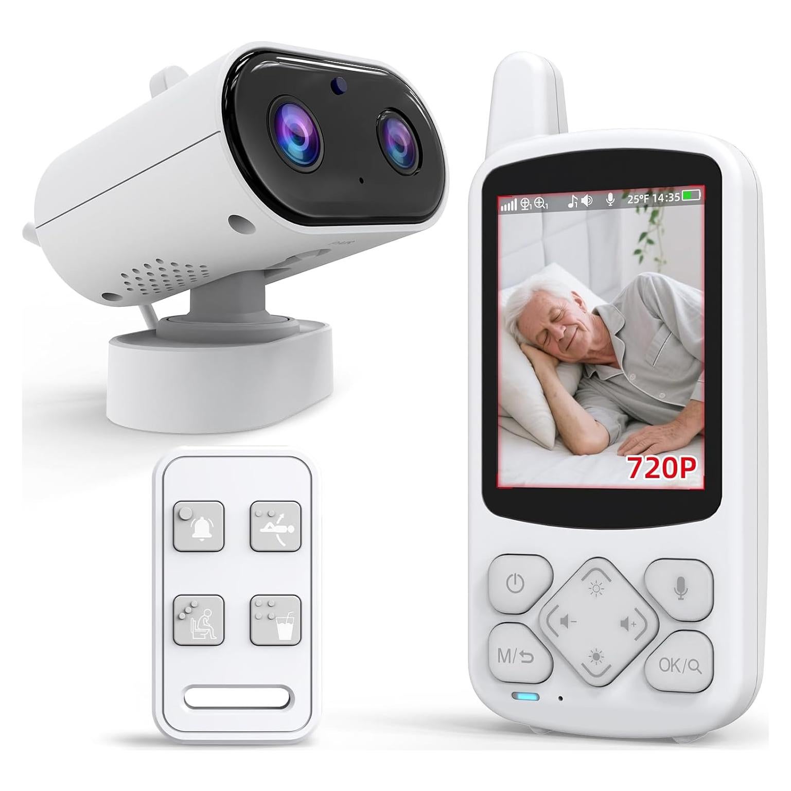 Monitor para Ancianos CallToU con Cámara y Audio 720p