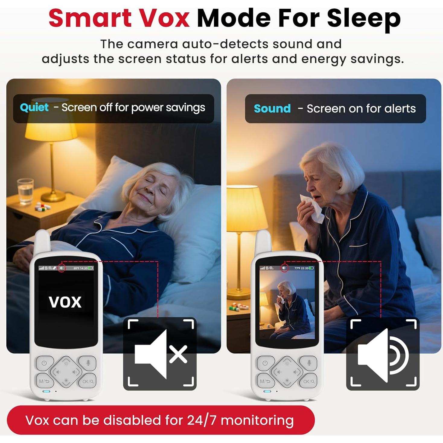 Monitor para Ancianos CallToU con Cámara y Audio 720p