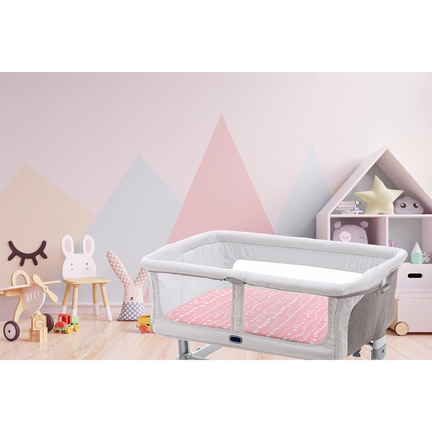 Sábanas Orgánicas para Cuna Lateral Bublo Baby - Paquete de 5