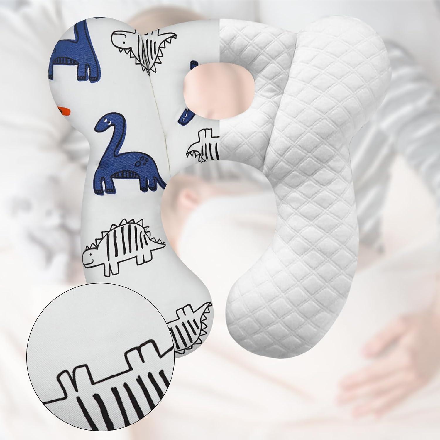 Almohada de Viaje para Bebés Reflyaway - Algodón Suave 28x26cm