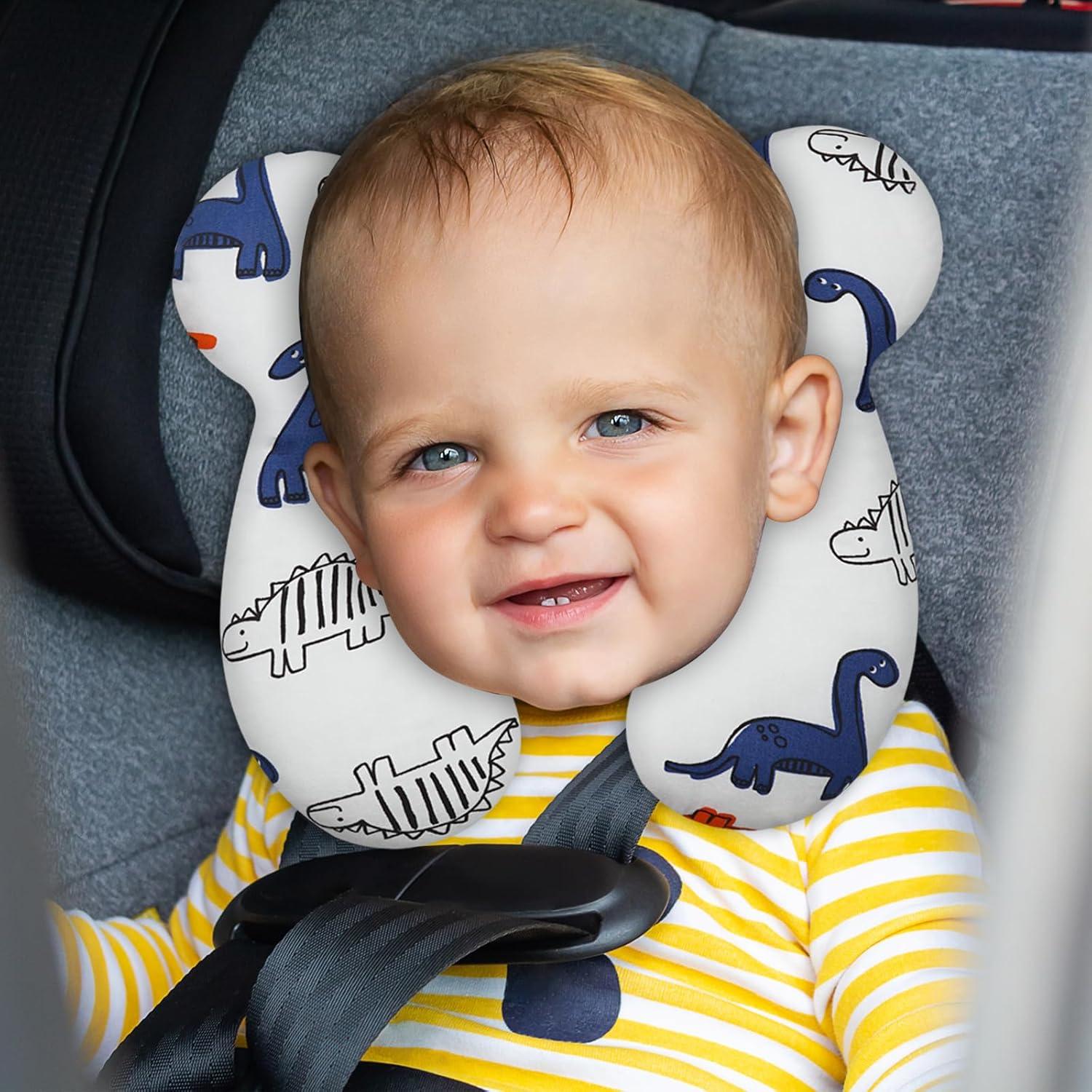 Almohada de Viaje para Bebés Reflyaway - Algodón Suave 28x26cm