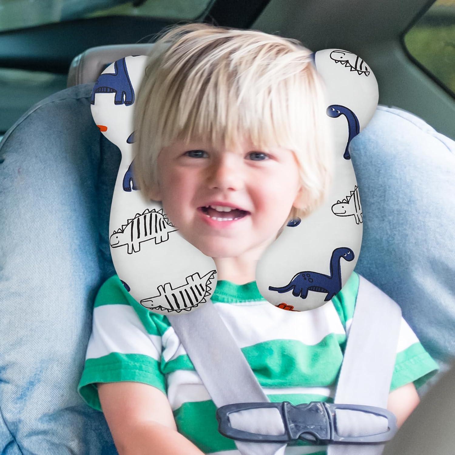 Almohada de Viaje para Bebés Reflyaway - Algodón Suave 28x26cm