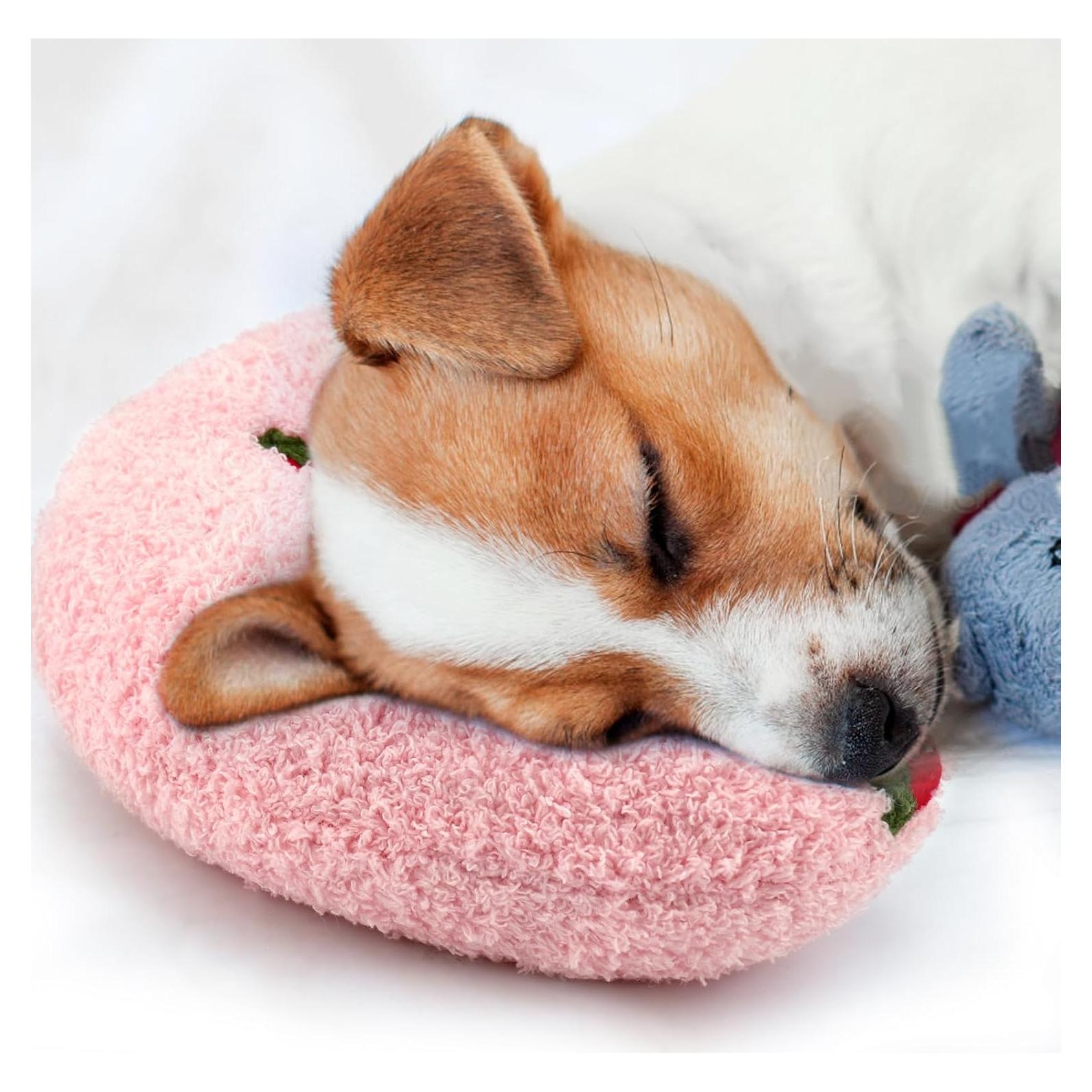 Almohada Calmante para Perros Mity Rosa 24x22 cm Alivio Ansiedad