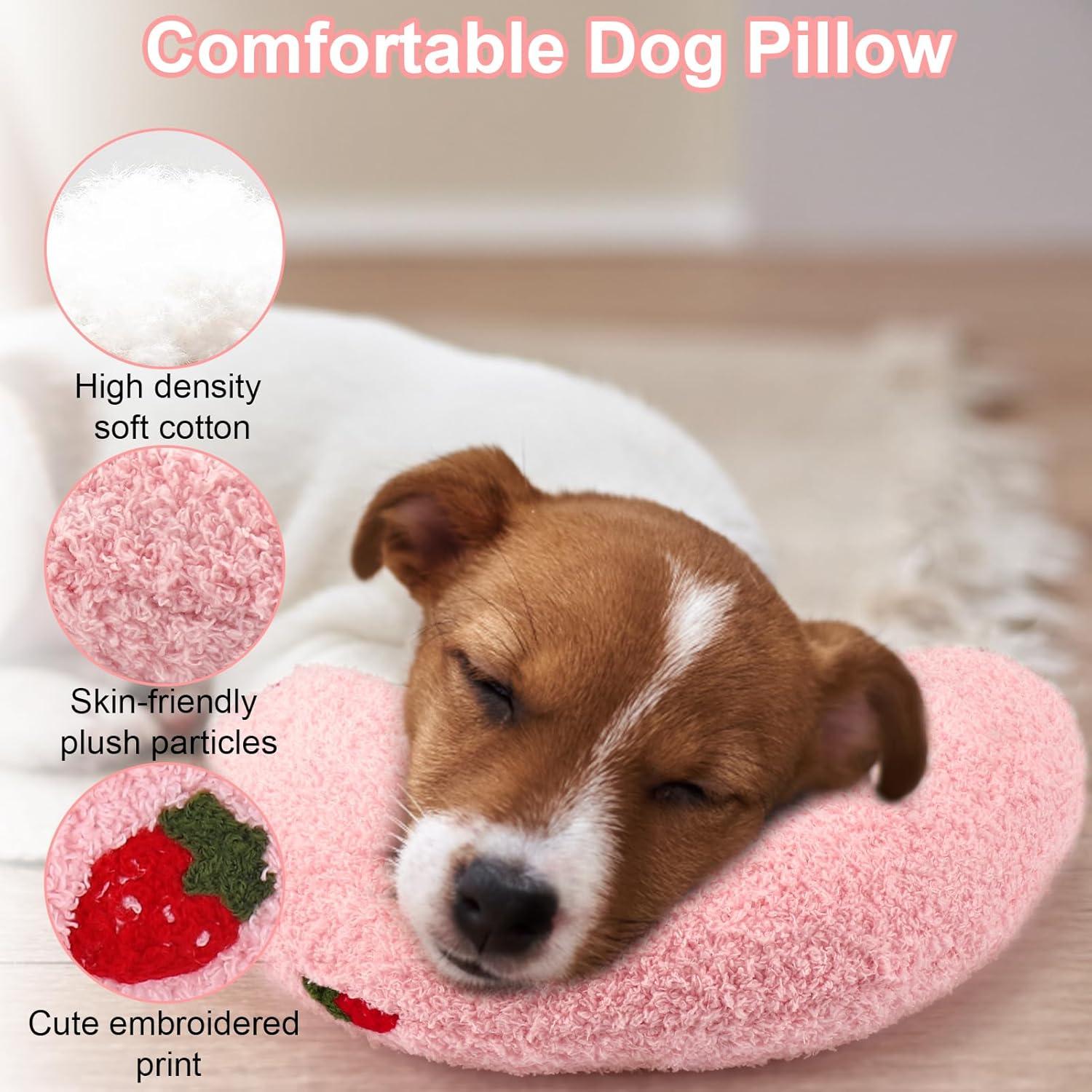 Almohada Calmante para Perros Mity Rosa 24x22 cm Alivio Ansiedad