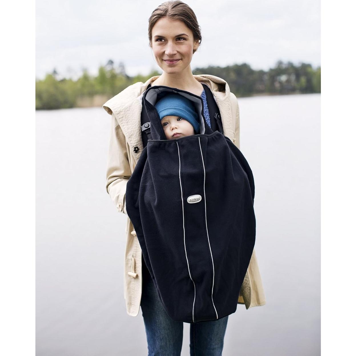 Funda para Portabebés BABYBJORN - Forro Polar Negro