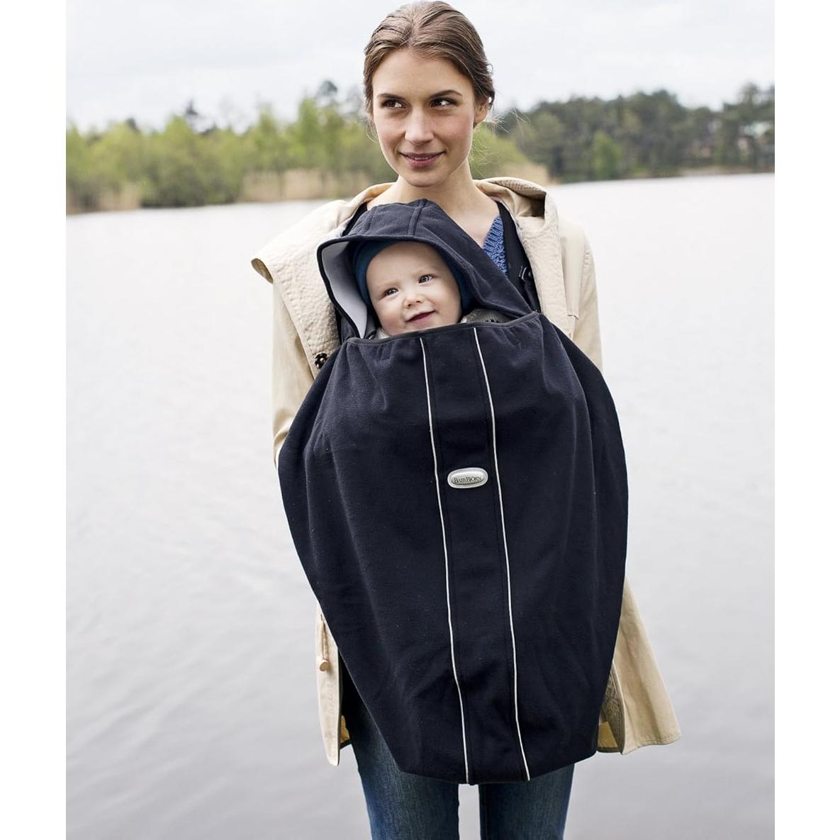 Funda para Portabebés BABYBJORN - Forro Polar Negro
