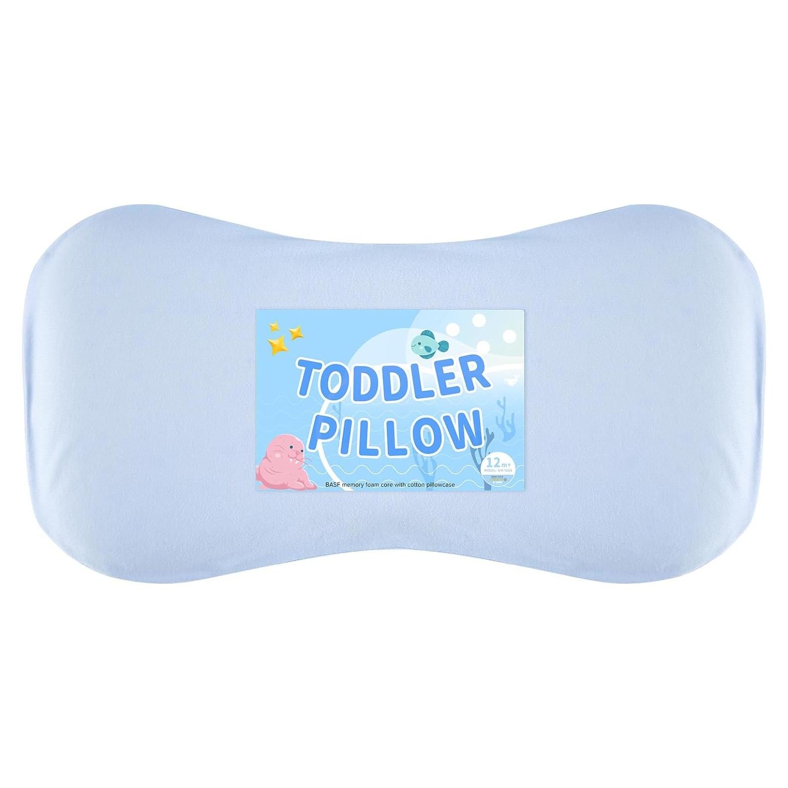 Almohada para Bebé Pequeño Bo Baby - Espuma Viscoelástica BASF - Ajustable