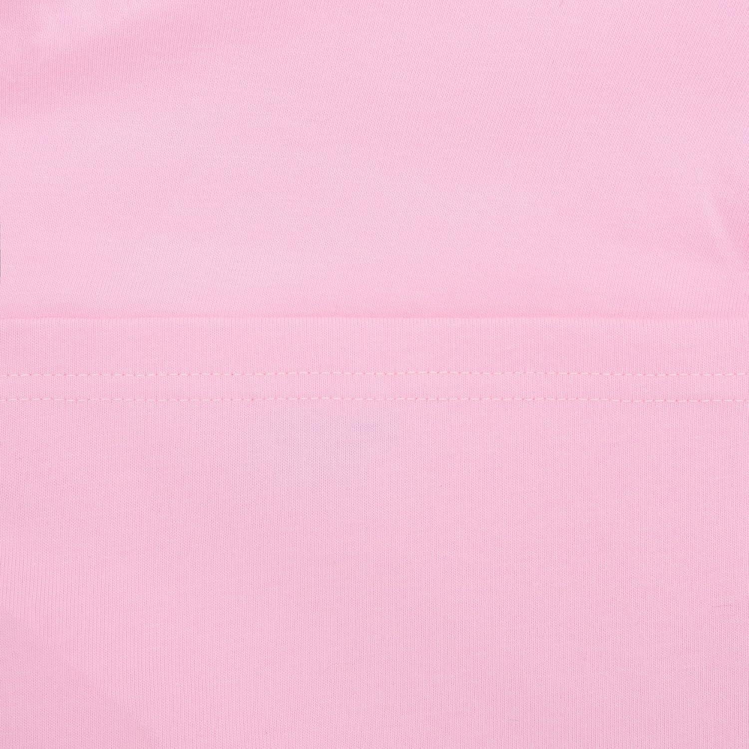 Cubierta de Cuna SnuggleKid 100% Impermeable Algodón Orgánico Rosa