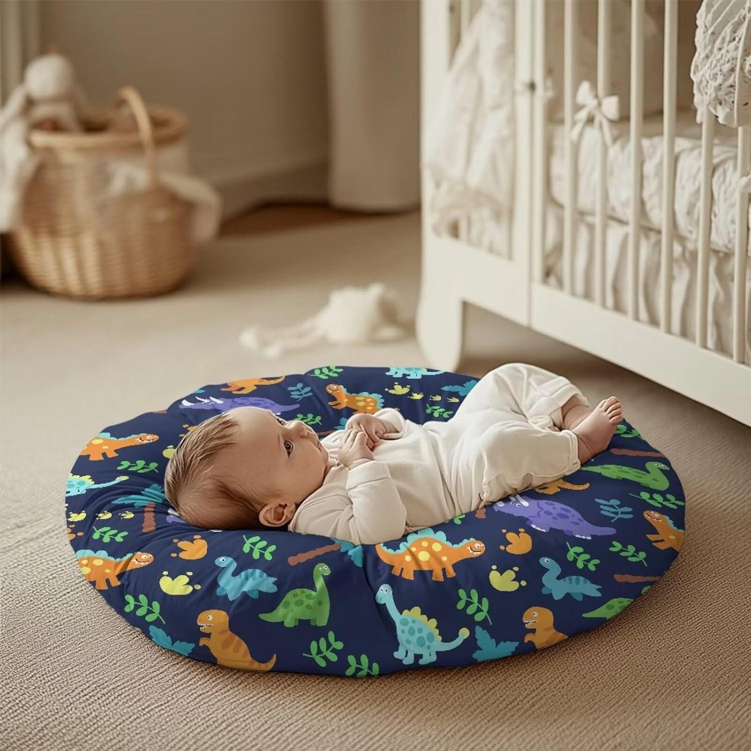 Cubierta de Sofá para Recién Nacido Sellikakes Dinosaurio 65x61 cm