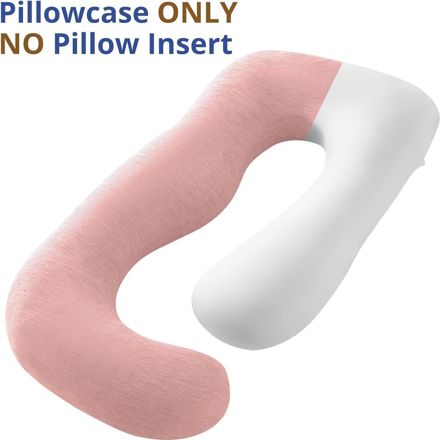 Funda de Almohada de Embarazo Refrigerante Sasttie Rosa 145x140 cm