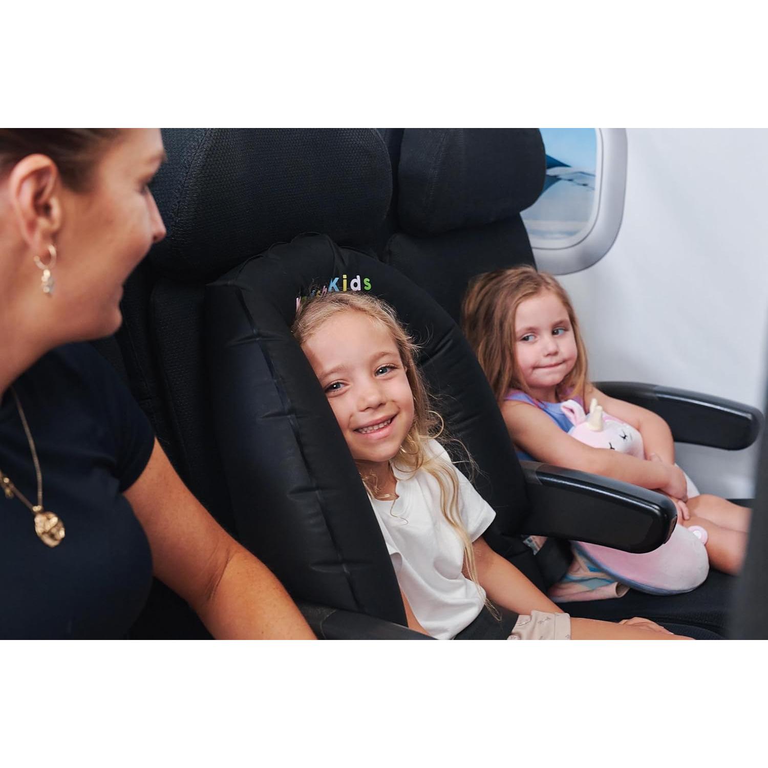 Almohada de Viaje Inflable Kooshy Kids Kloud - Soporte para Niños y Adultos