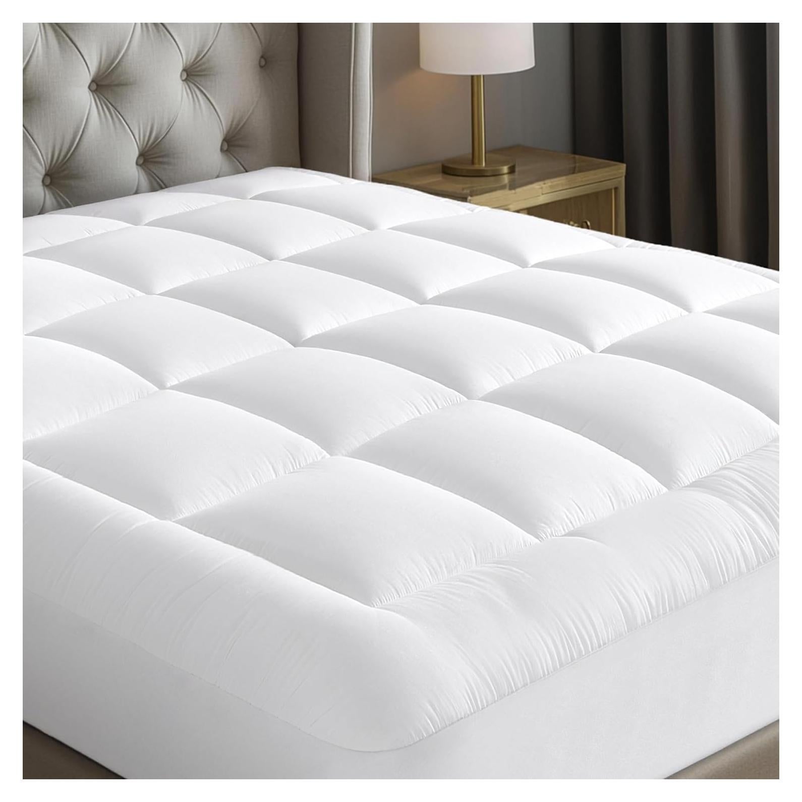 Cubierta de colchón Niagara Queen 100% algodón transpirable