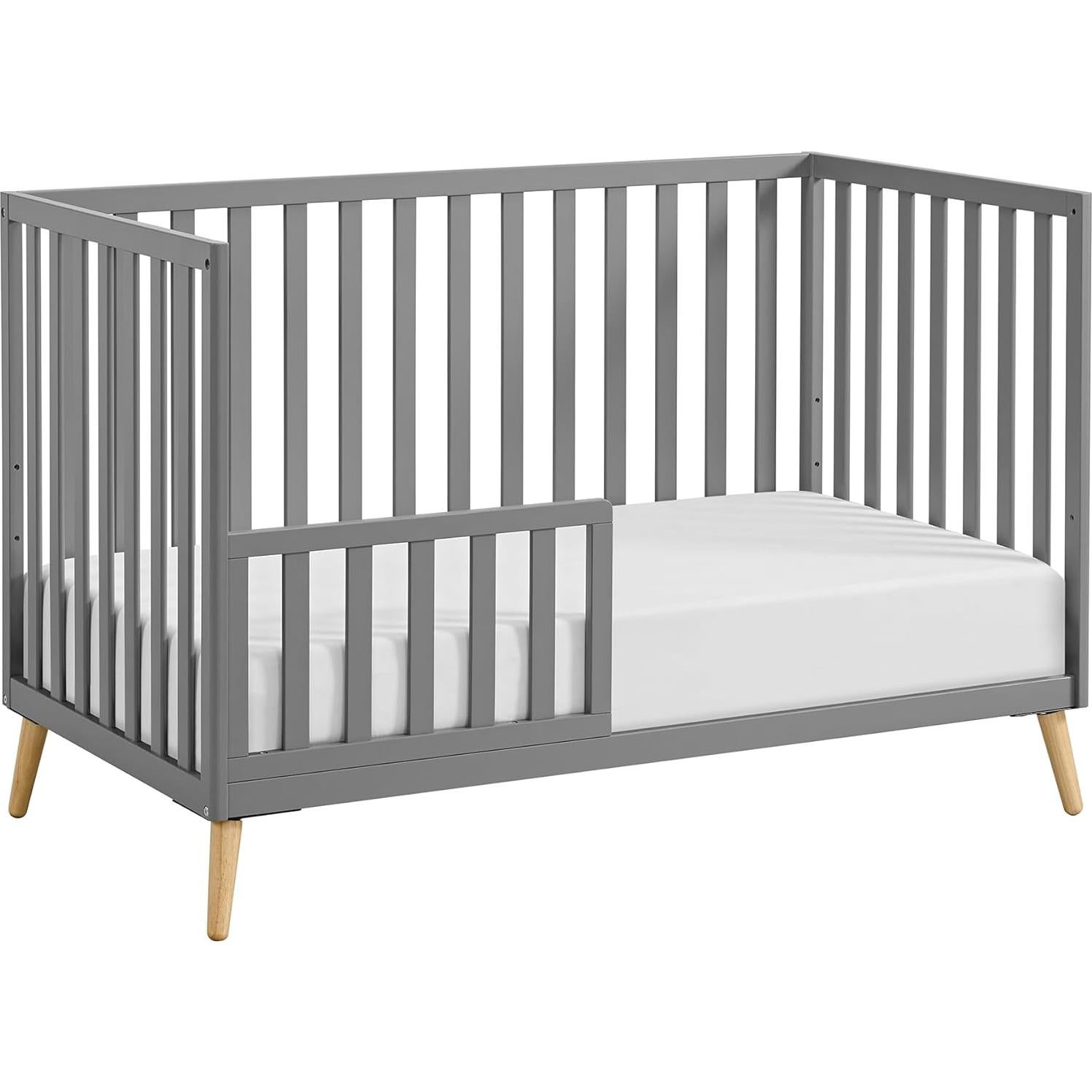 Barandilla para Cuna Cozy Nest Oxford Baby Gris Paloma