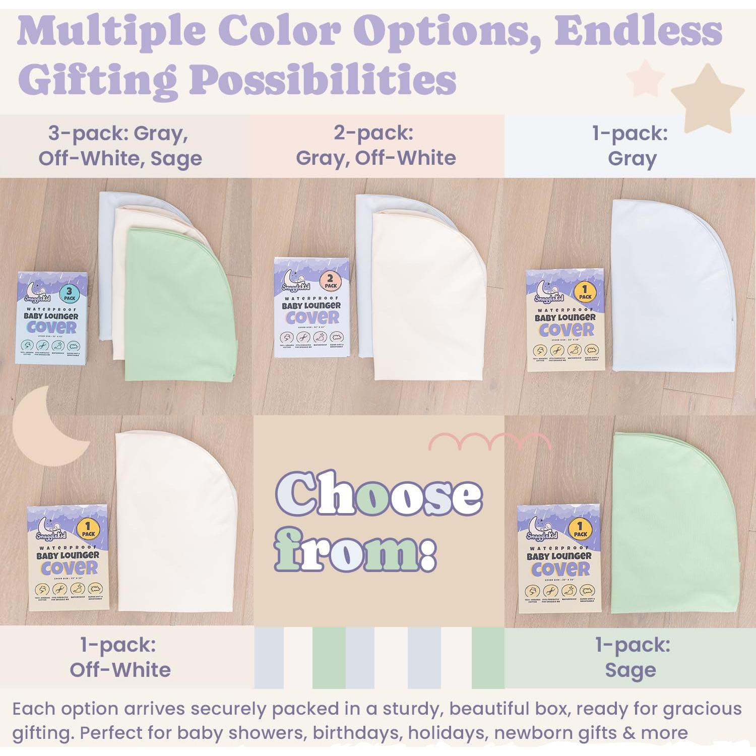 Cubierta de Cuna SnuggleKid 100% Impermeable Algodón Orgánico