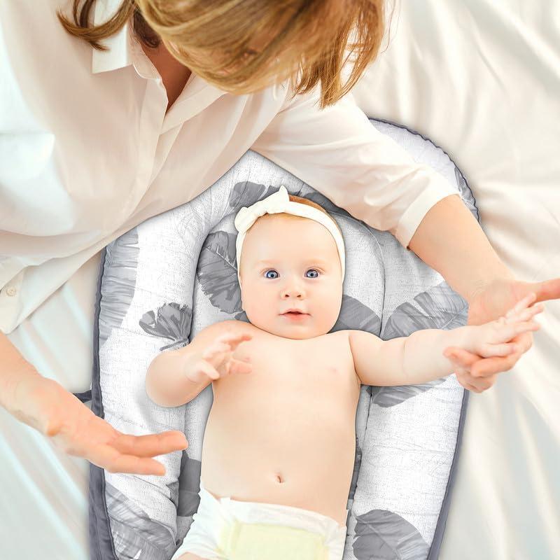 Cojín para Bebé Meindoovm de Algodón Orgánico Reversible