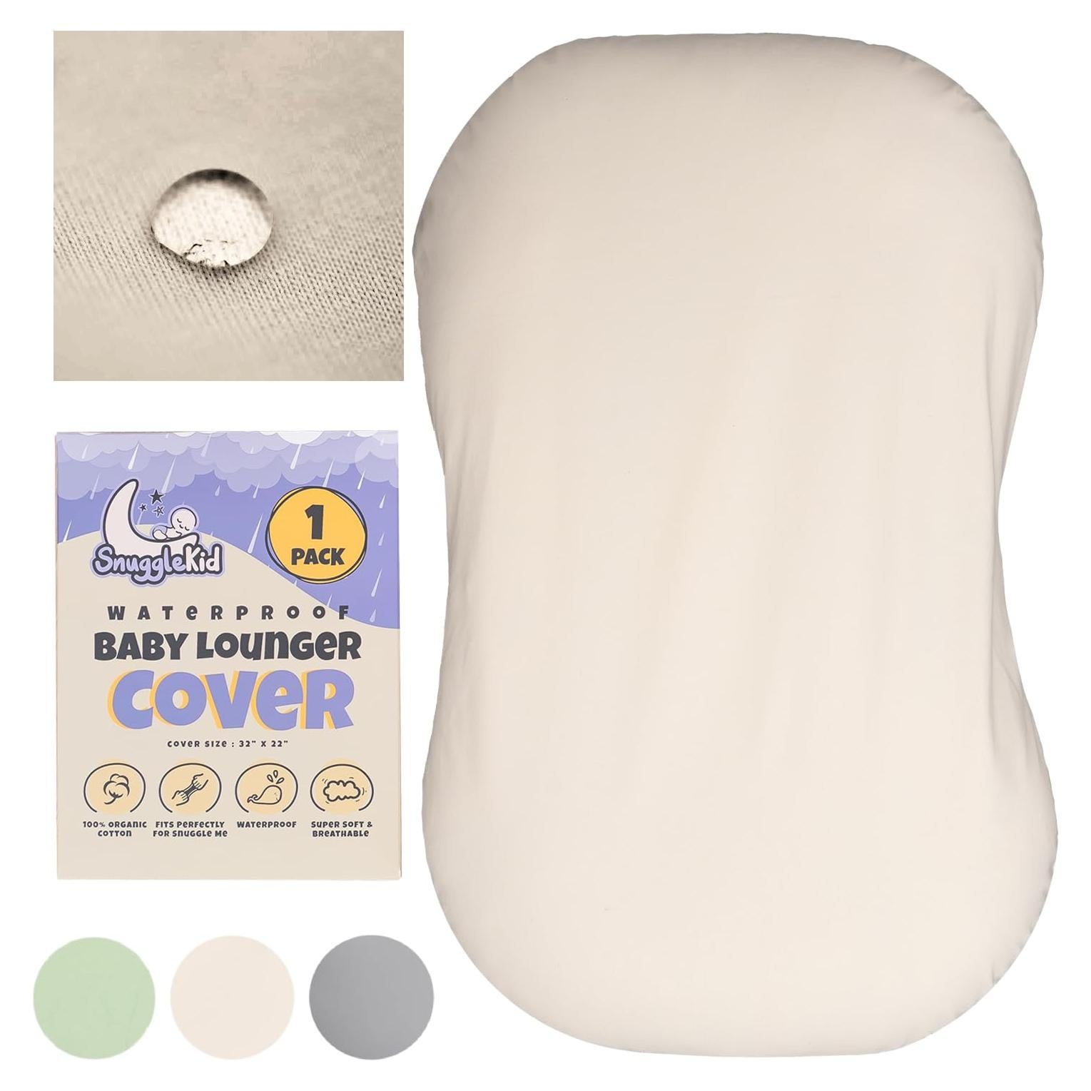 Cubierta de Lounger SnuggleKid Algodón Orgánico Impermeable