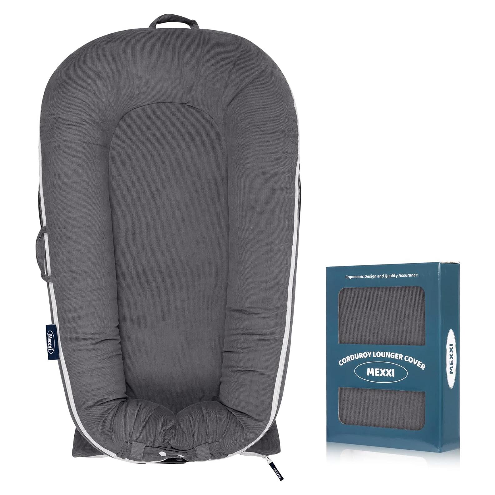 Funda de Nido Hipoalergénica MEXXI para Dockatot Deluxe+ Carbón