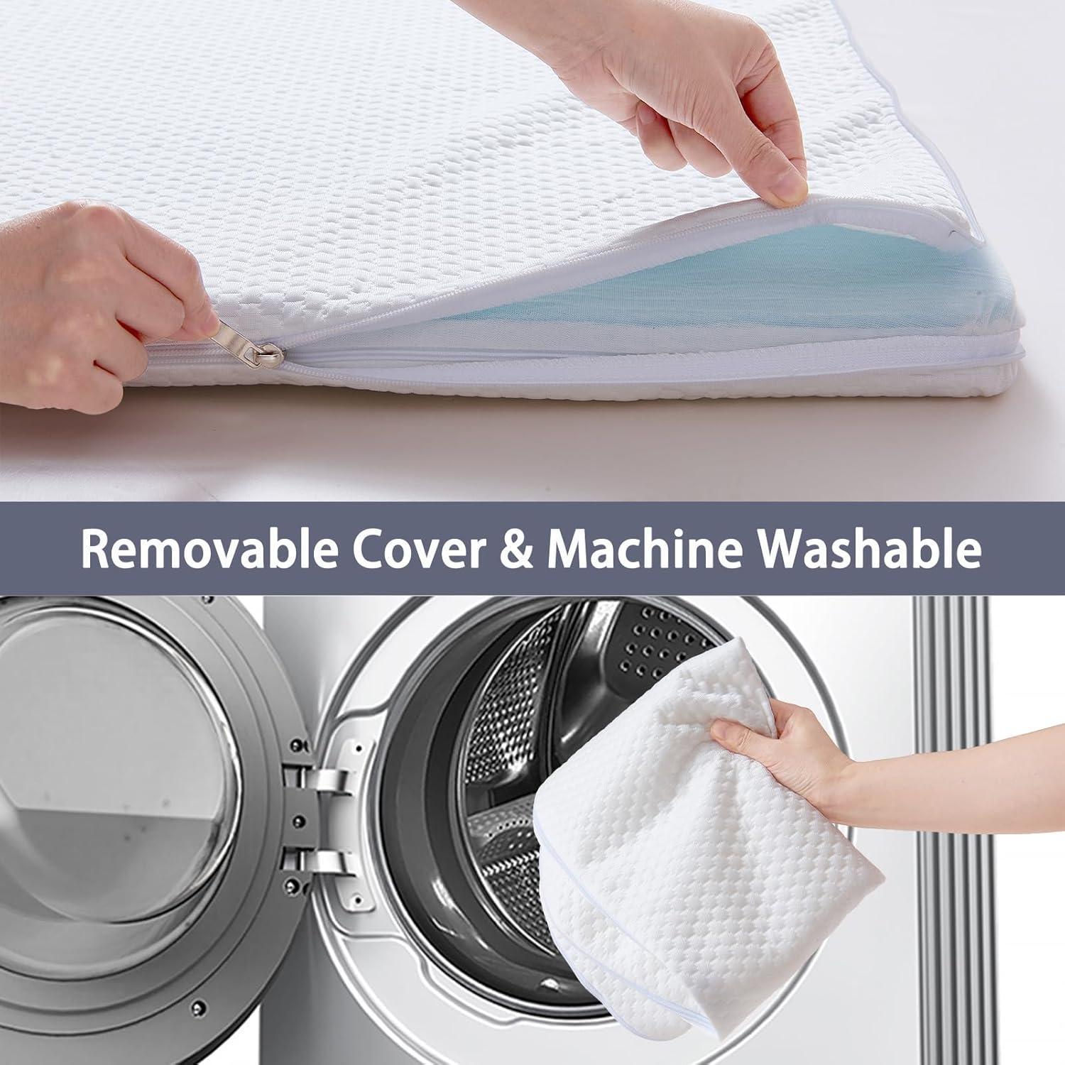 Colchón para Cuna de Bebé Lisara 83.8 x 50.8 cm Doble Cara