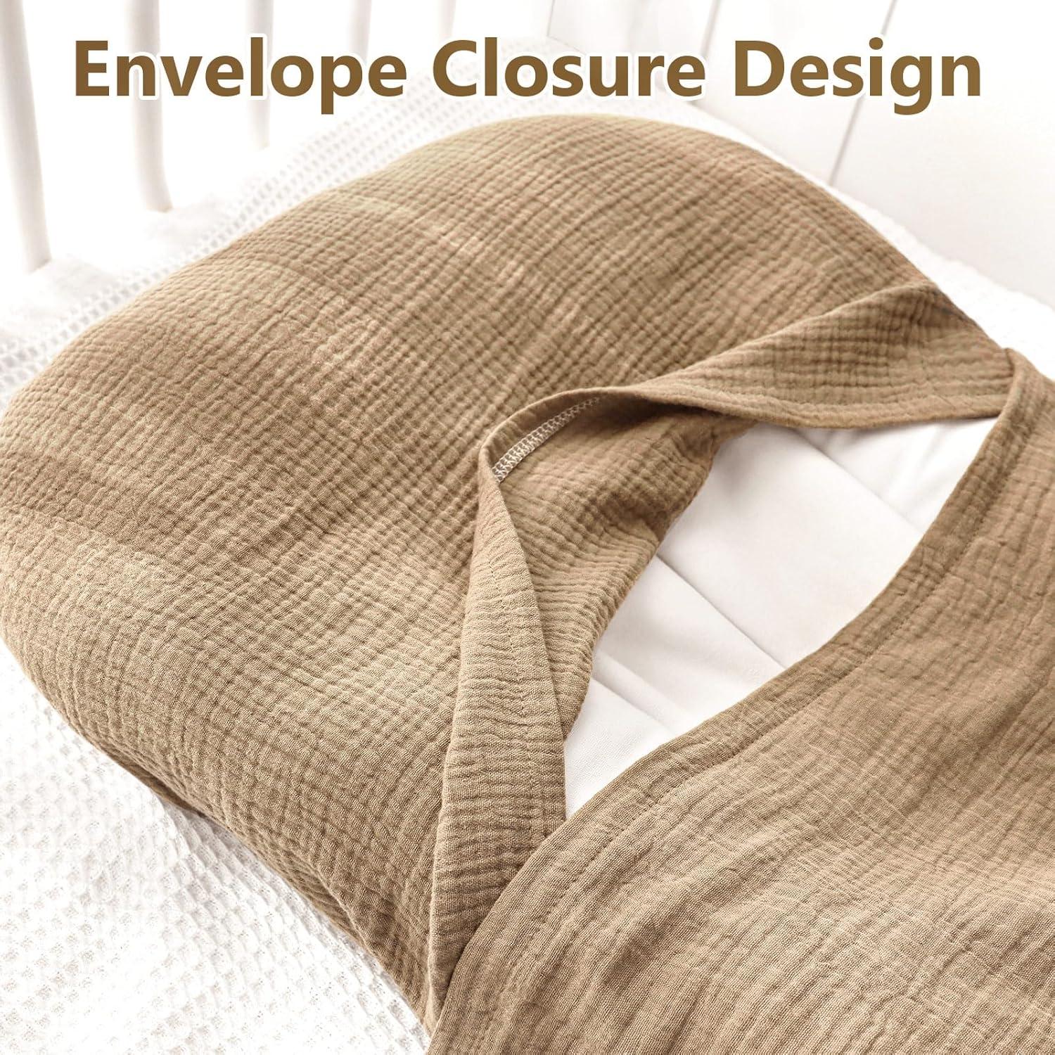 Funda para Lounger de Bebé Pea Pod 2 Paquetes Algodón Muselina