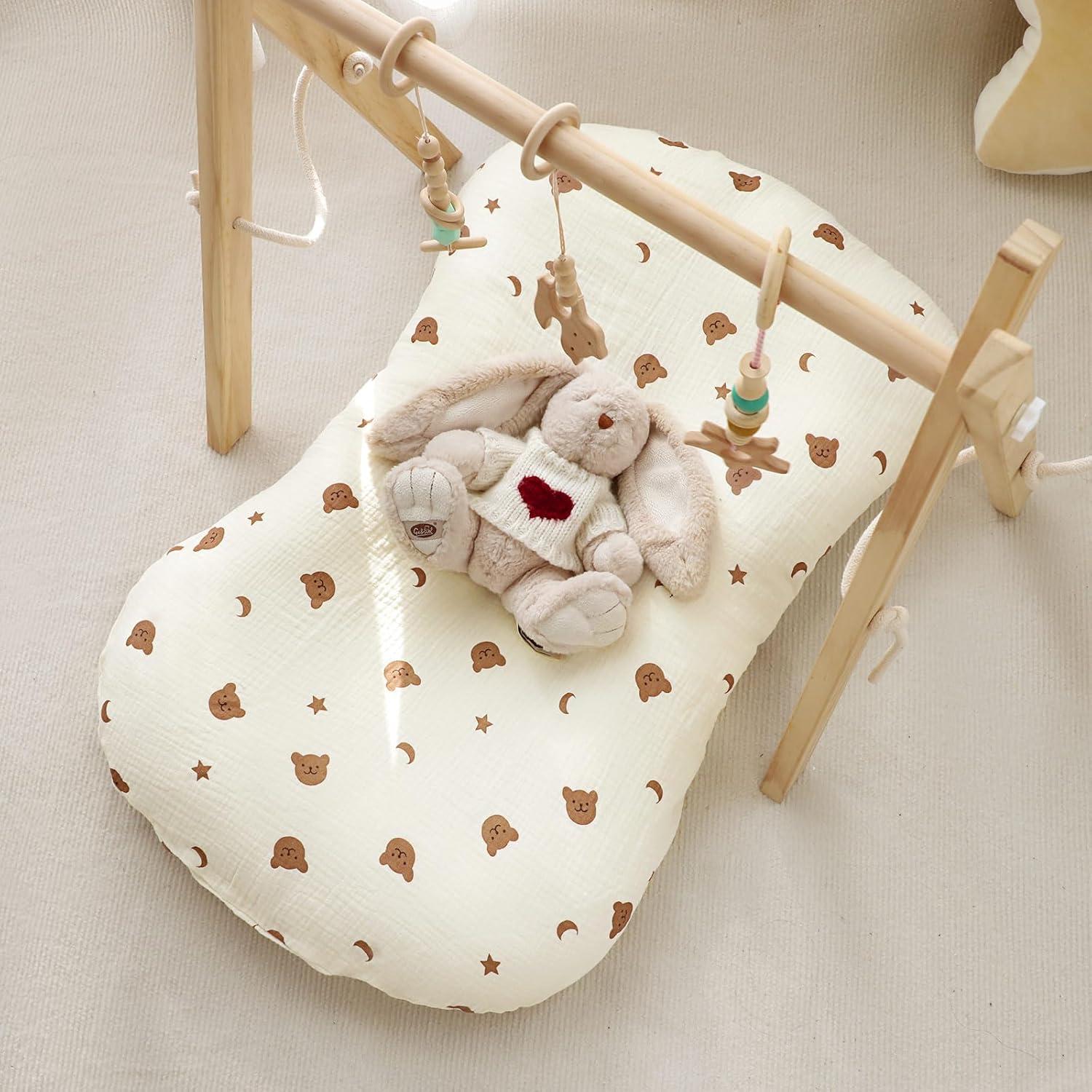 Funda para Lounger de Bebé Pea Pod 2 Paquetes Algodón Muselina