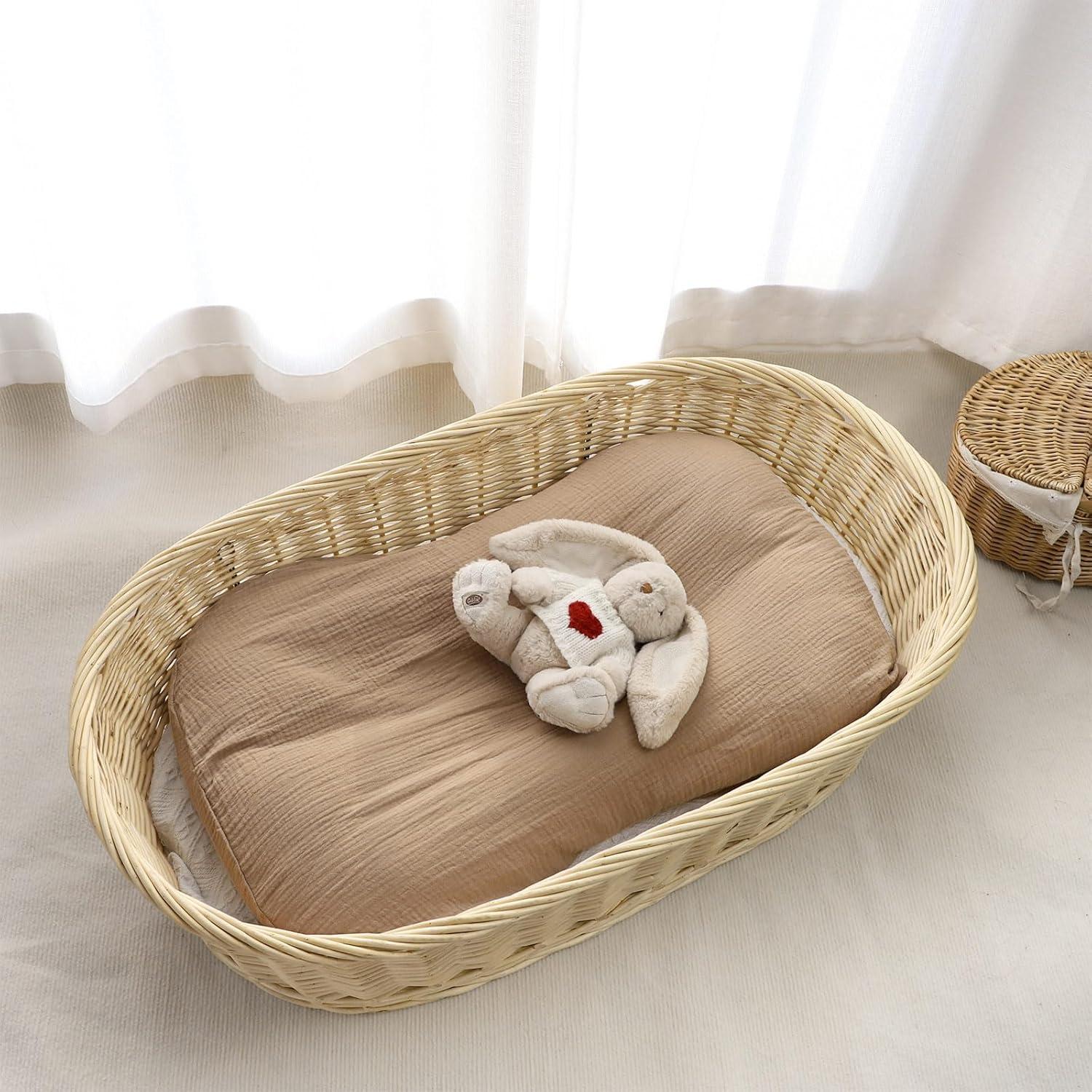 Funda para Lounger de Bebé Pea Pod 2 Paquetes Algodón Muselina