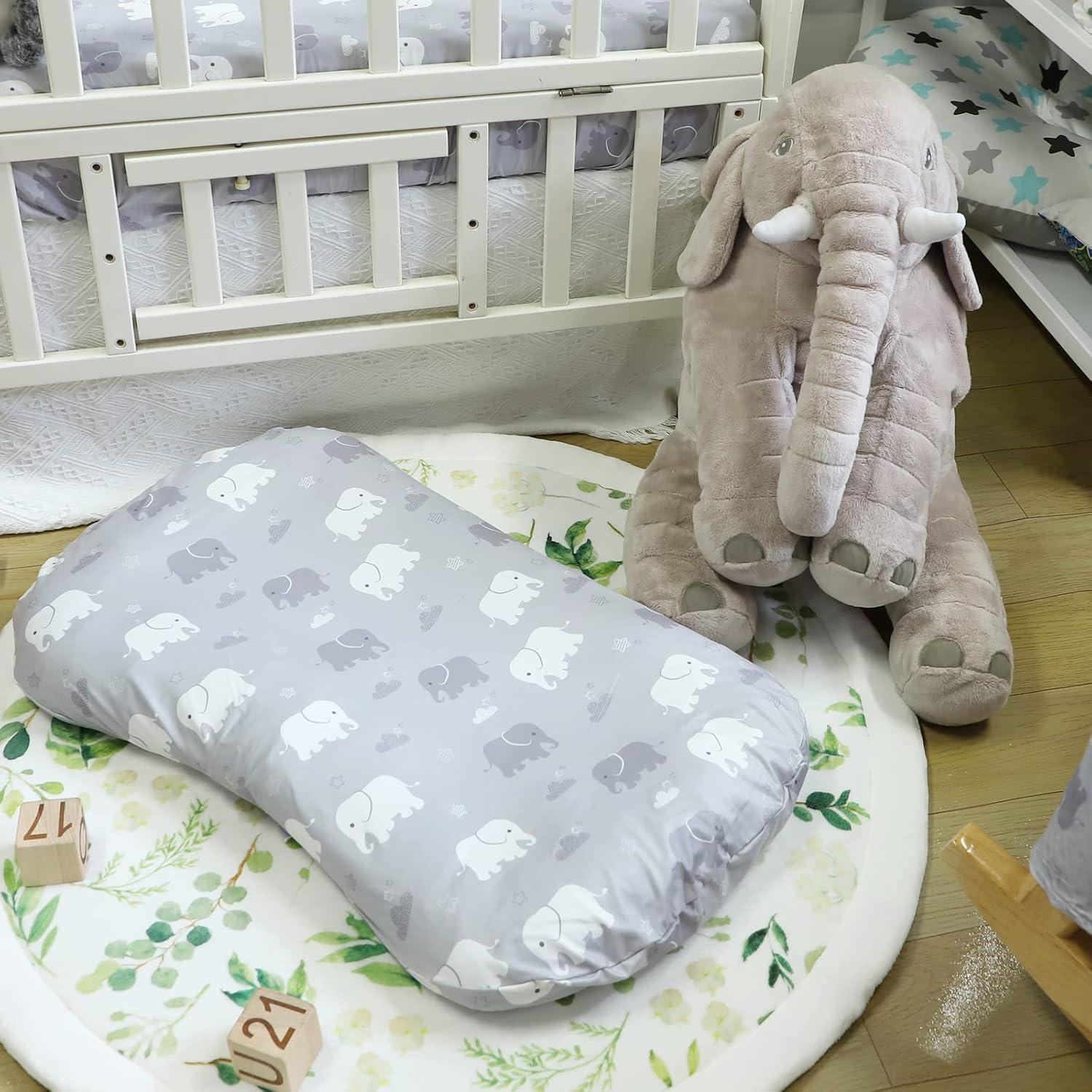 Funda para Lounger de Bebé TANOFAR Elefante Microfibra 80x54cm