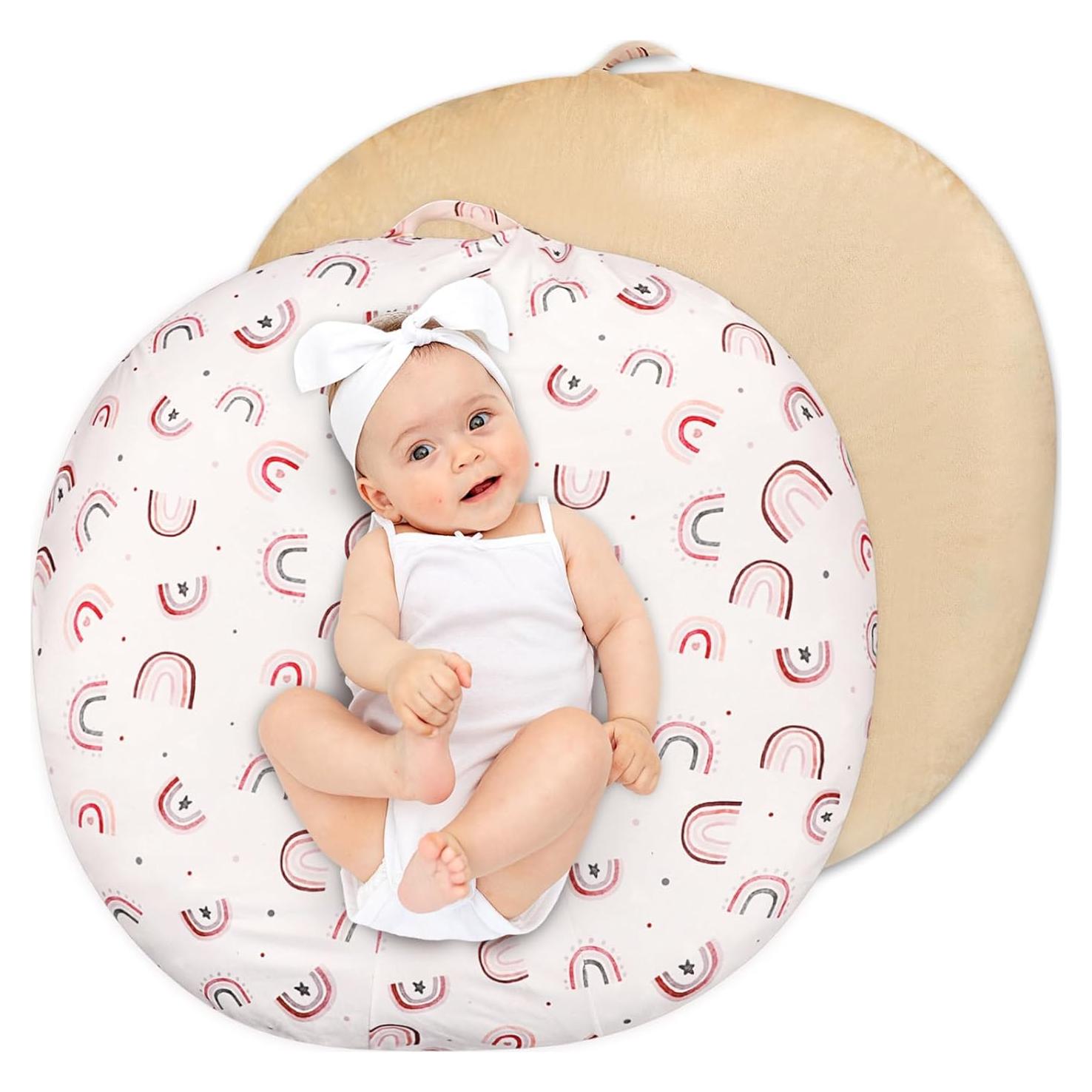 Funda Suave para Lounger de Bebé Arcoíris - 26.7x26.7 cm