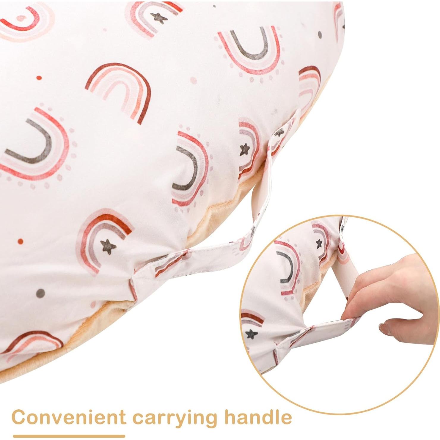 Funda Suave para Lounger de Bebé Arcoíris - 26.7x26.7 cm