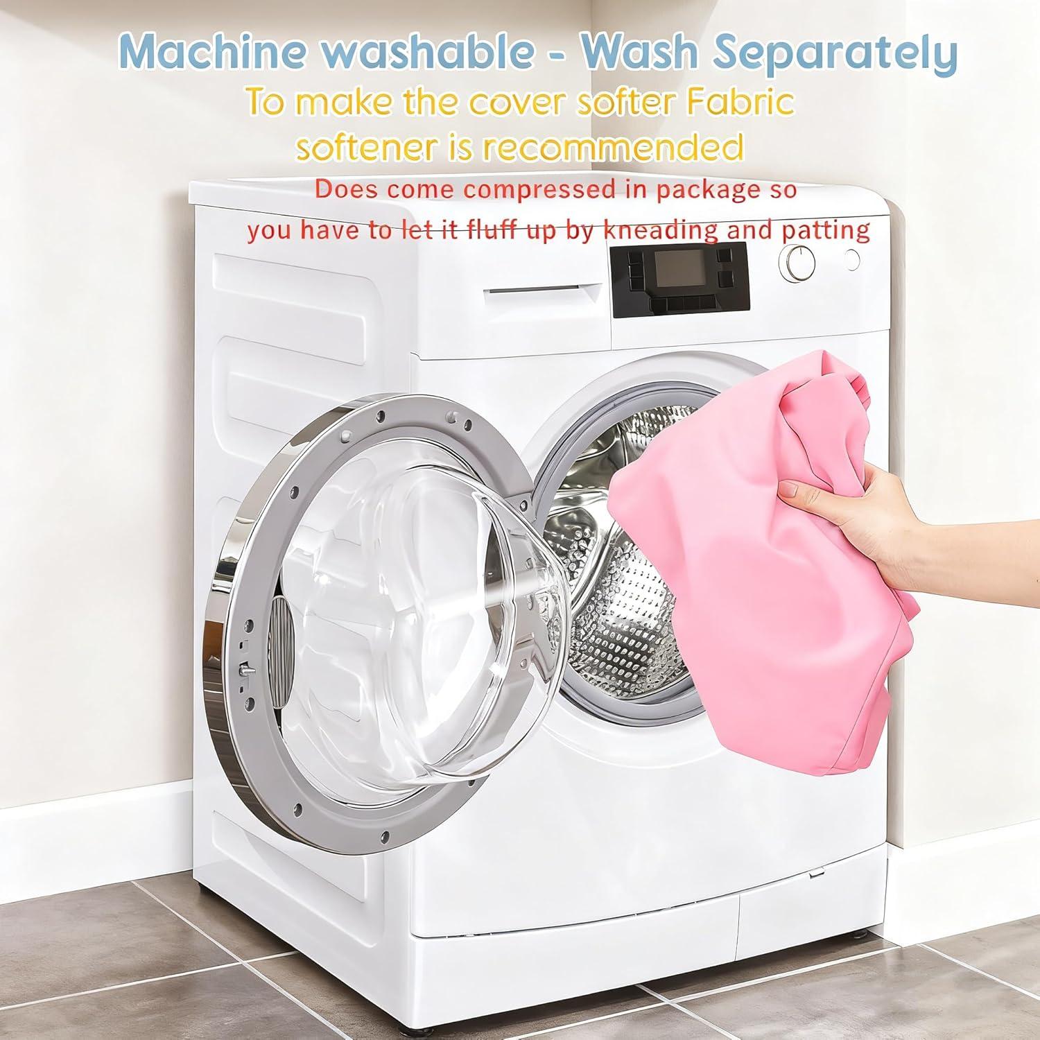 Alfombra de Juego para Bebés Vicorise 100% Algodón Rosa 0-24 Meses