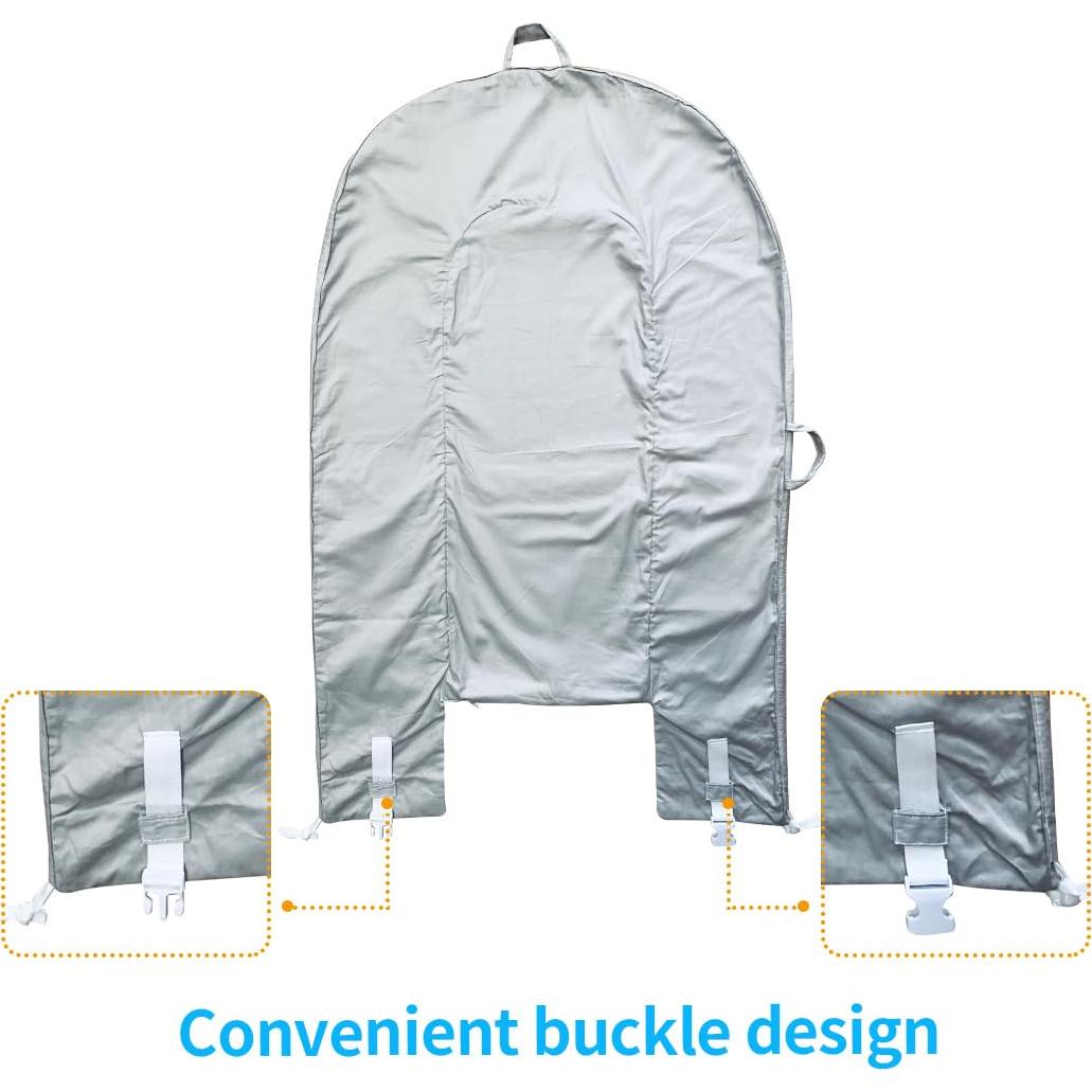 Funda Reemplazable para Lounger de Bebé Nido 100% Algodón 80x50cm