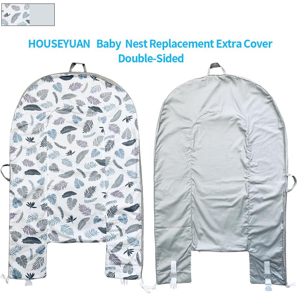 Funda Reemplazable para Lounger de Bebé Nido 100% Algodón 80x50cm