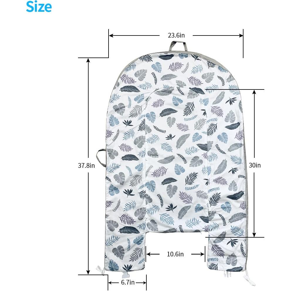 Funda Reemplazable para Lounger de Bebé Nido 100% Algodón 80x50cm