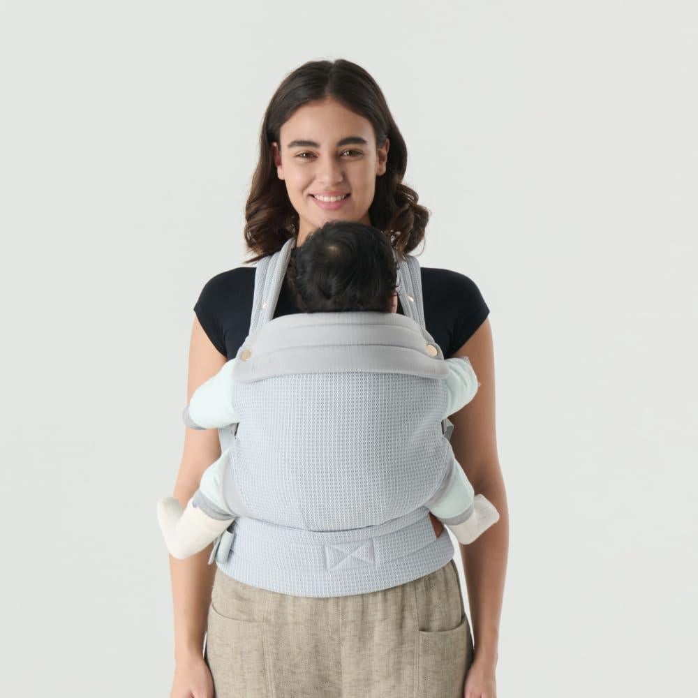 Portabebés NEST BLANCHE Ergonómico 3.2-15.9kg Malla Transpirable