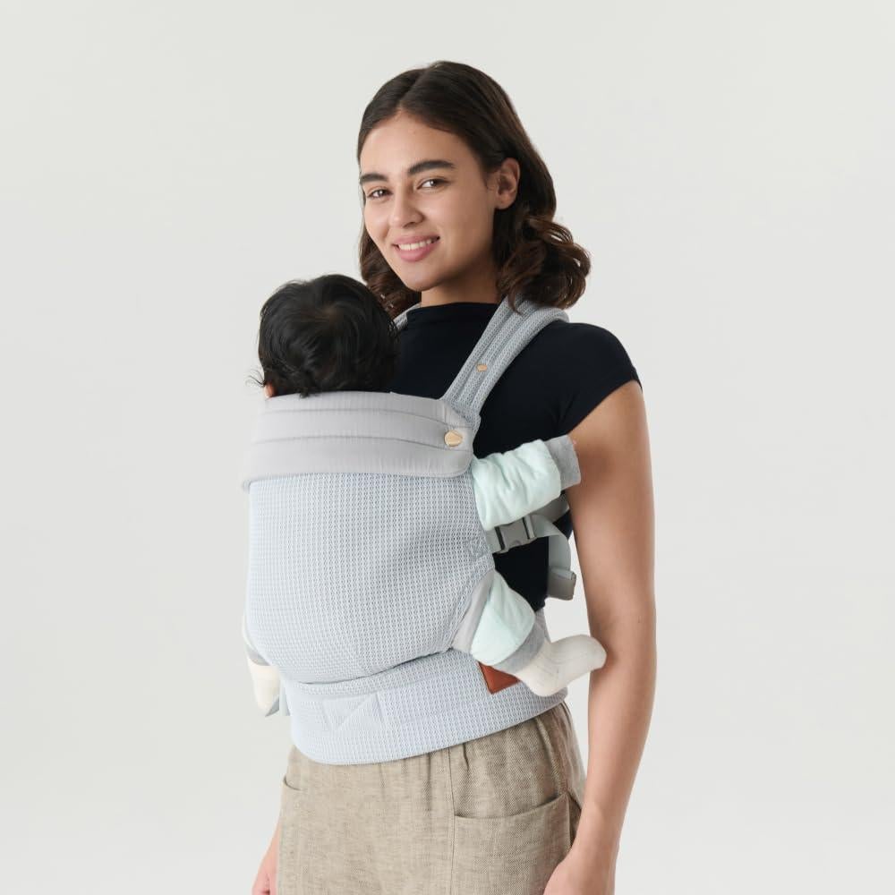 Portabebés NEST BLANCHE Ergonómico 3.2-15.9kg Malla Transpirable