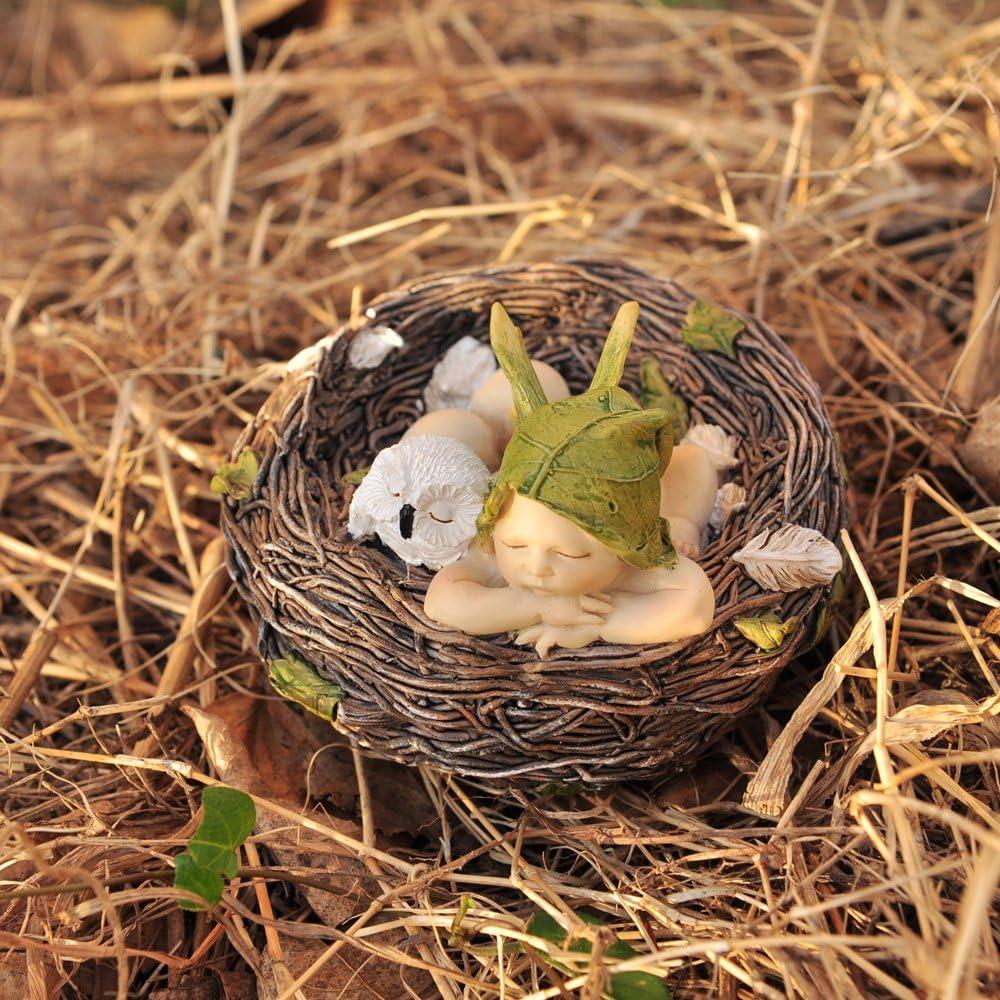 Figuras de Jardín de Hadas Colección Superior 4202 - Hada Durmiendo